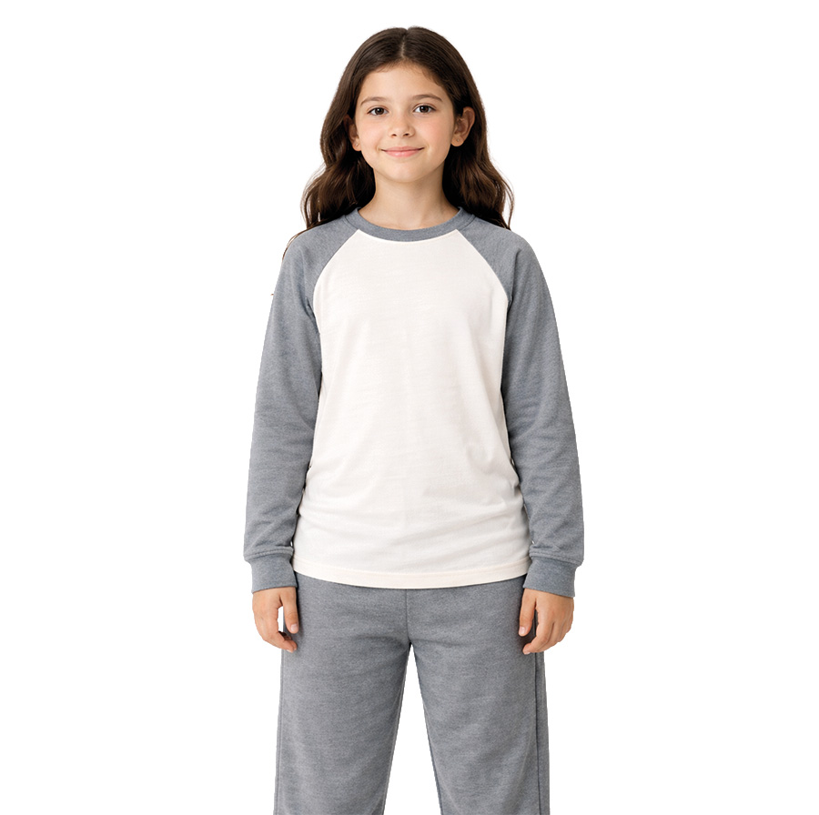 Reglan Uzun Kollu Okul Tshirt