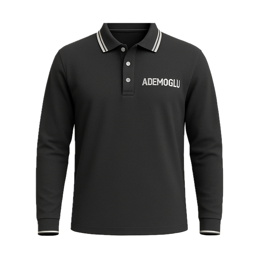 Polo Yaka Uzun Kol T-shirt