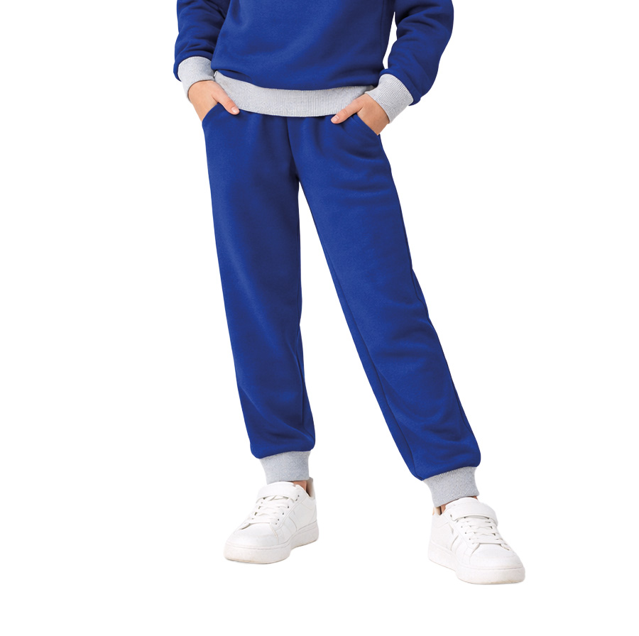 Premium Üç İplik Renkli Okul Eşofman Altı